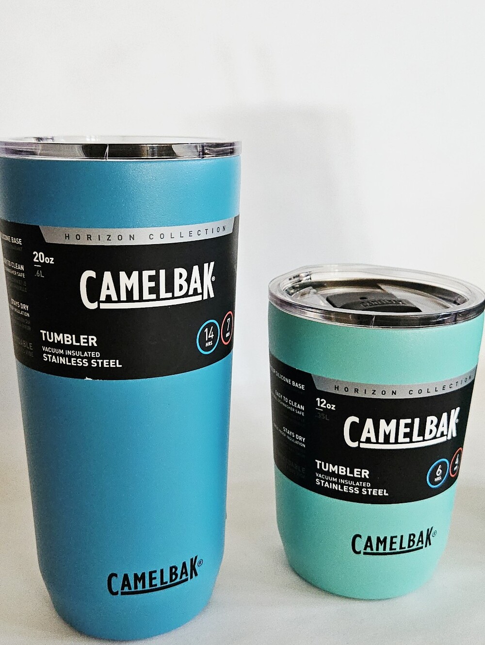 Set Of Camelbak TUMBLERS In LARKSPUR and COASTAL